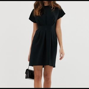 ASOS Design black mini dress